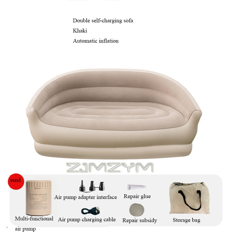 Outdoor Furniture Lounge Set - Otomatik Şişme Tembel Koltuk Katlanır Müzik
