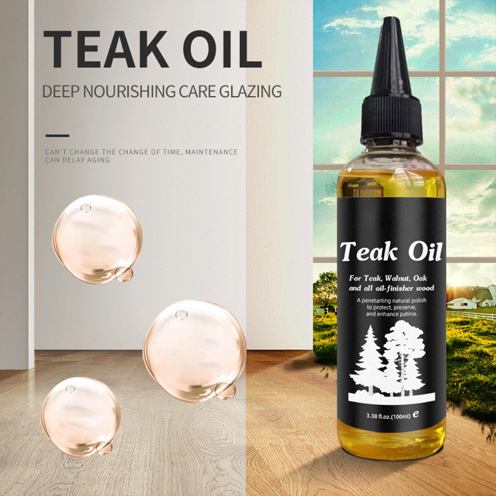Outdoor Furniture Oil Teak - Tik Ağacı Yağı 100ml Tik Koruyucu