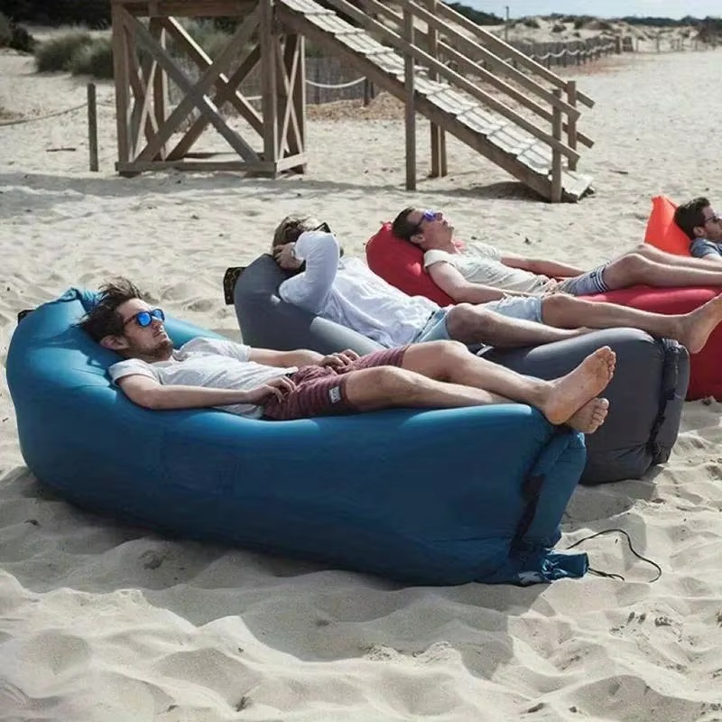Outdoor Furniture Lounge Set - LUSQI Şişme Şezlong Hava Kanepe Ekstra