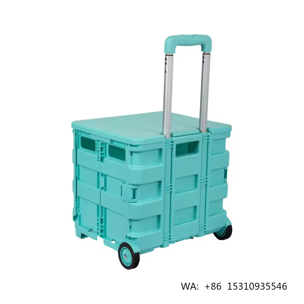 Outdoor Furniture Shop - Özel Ucuz Süpermarket Plastik Katlanır Alışveriş