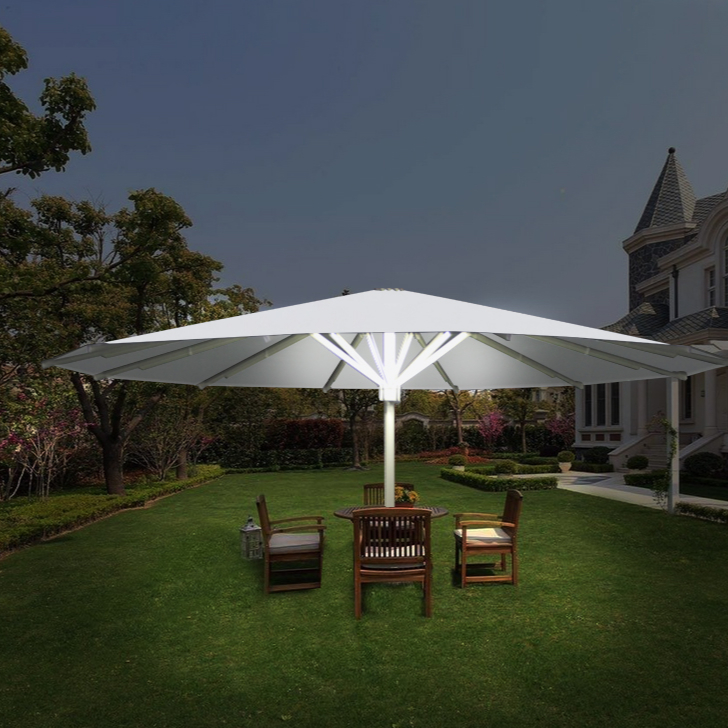 Outdoor Furniture Hotel - ATV&UTV7M Dış Mekan Mobilyaları LED Şemsiye
