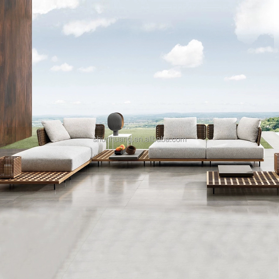 Outdoor Furniture Teak - Modern Bahçe Koltuk Takımı Dış Mekan