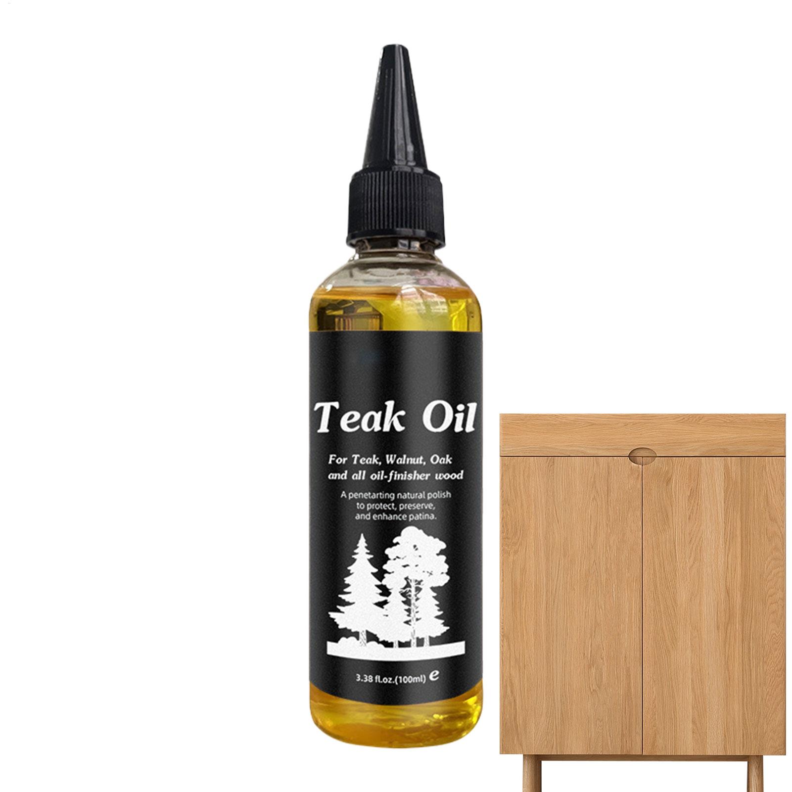 Outdoor Furniture Oil Teak - 100ml Mobilya Yağı Ahşap Parlatıcı Doğal