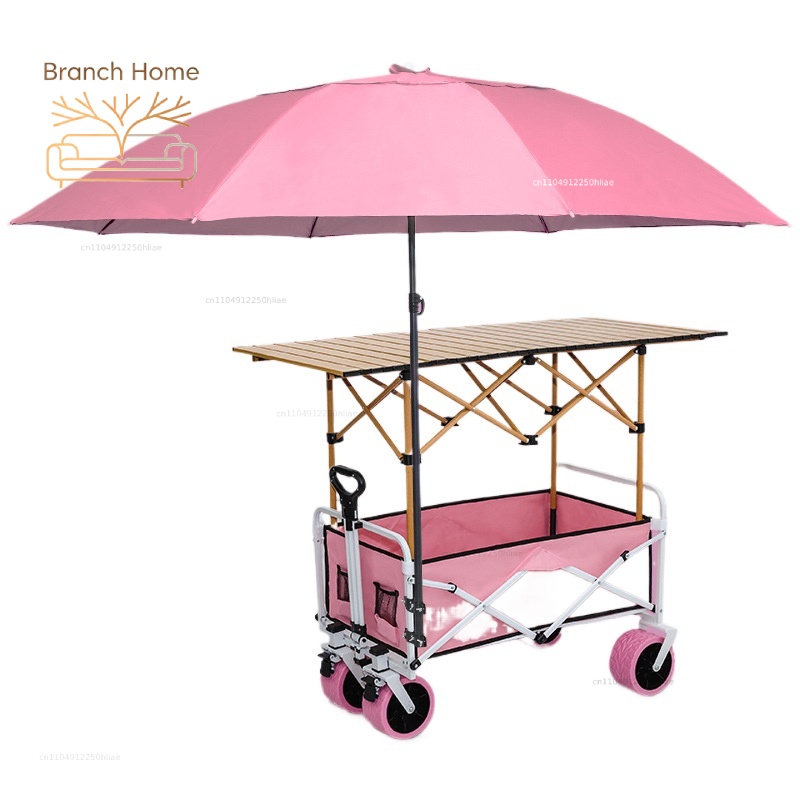 Outdoor Furniture Shop - Kamp Alışverişi Kamp Taşınabilir Arabası Tekerlekli