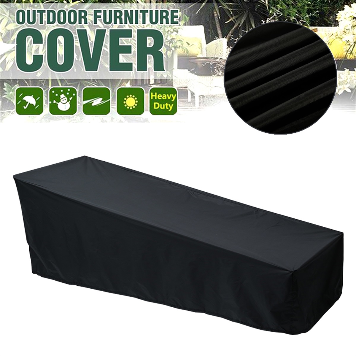 Outdoor Furniture Lounge Set - Açık Bahçe Şezlong Örtüsü Şezlong Örtüsü