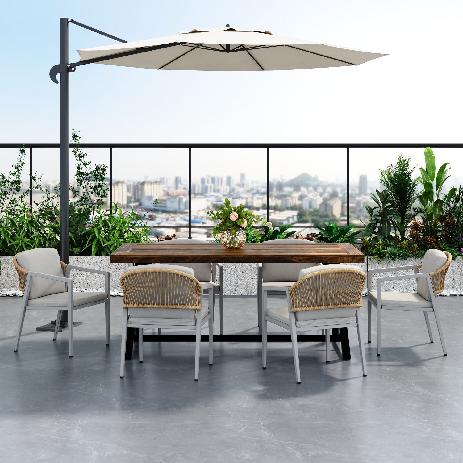 Outdoor Furniture Brands - Açık hava yemek sandalyesi seti 2