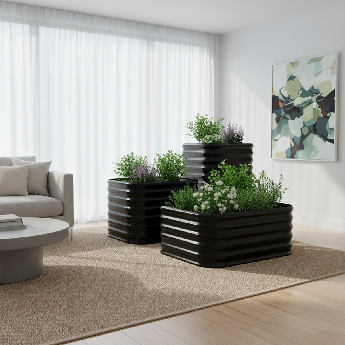 Galvanizli Yükseltilmiş Bahçe  - Planter Raised Metal incelemesi ve fiyatı