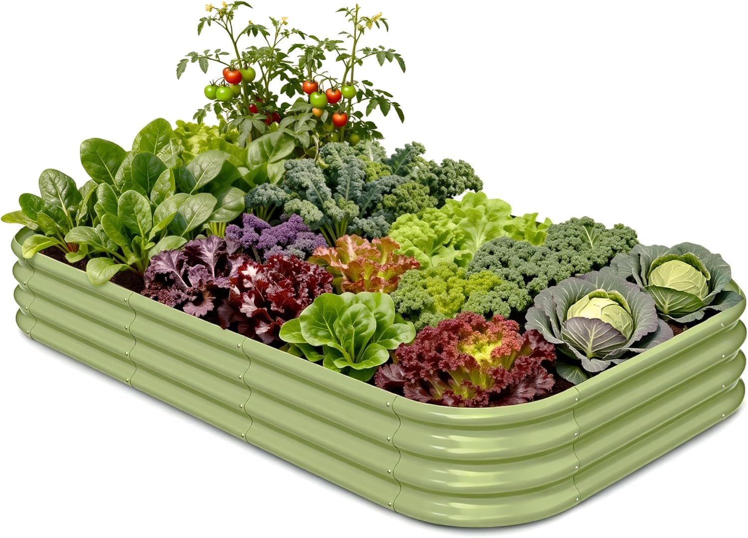 Galvanizli Yükseltilmiş Bahçe  - Planter Raised Metal incelemesi ve fiyatı