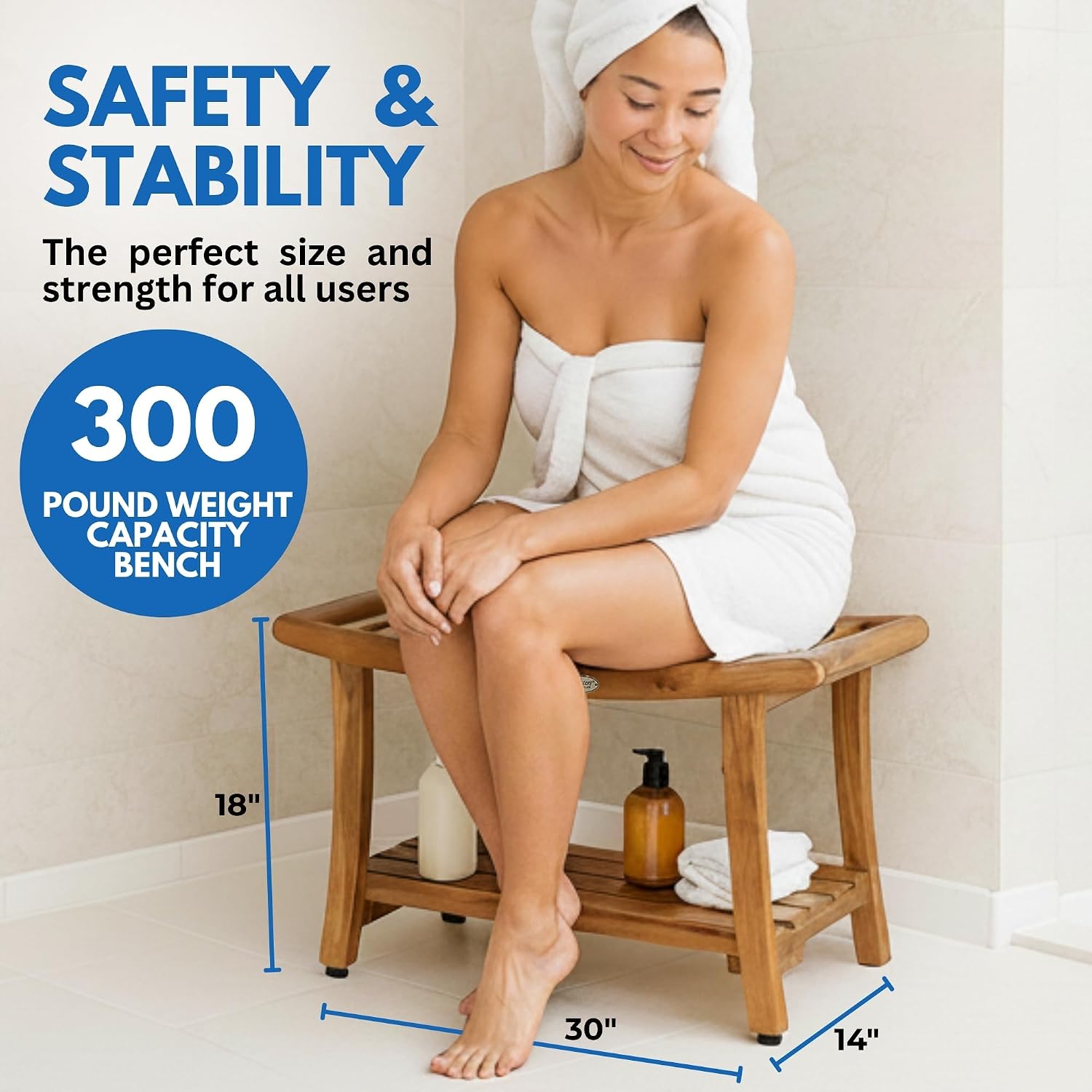 Tik ağacı duş bankı, spa banyo - Outdoor Furniture Teak incelemesi ve fiyatı