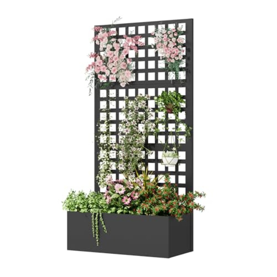 Metal Sera Panjurlu Saksı, Yük - Planter Raised Metal incelemesi ve fiyatı