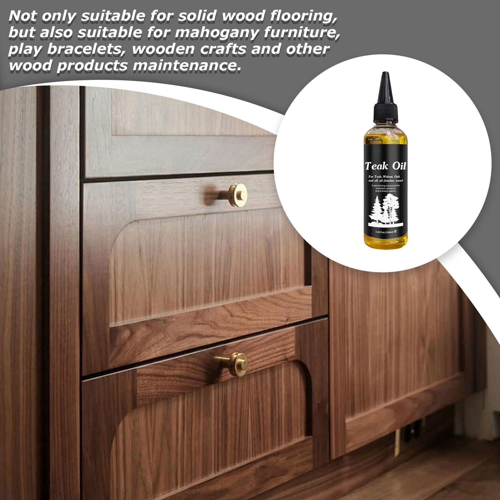 100ml Mobilya Yağı Ahşap Cilas - Outdoor Furniture Oil Teak incelemesi ve fiyatı