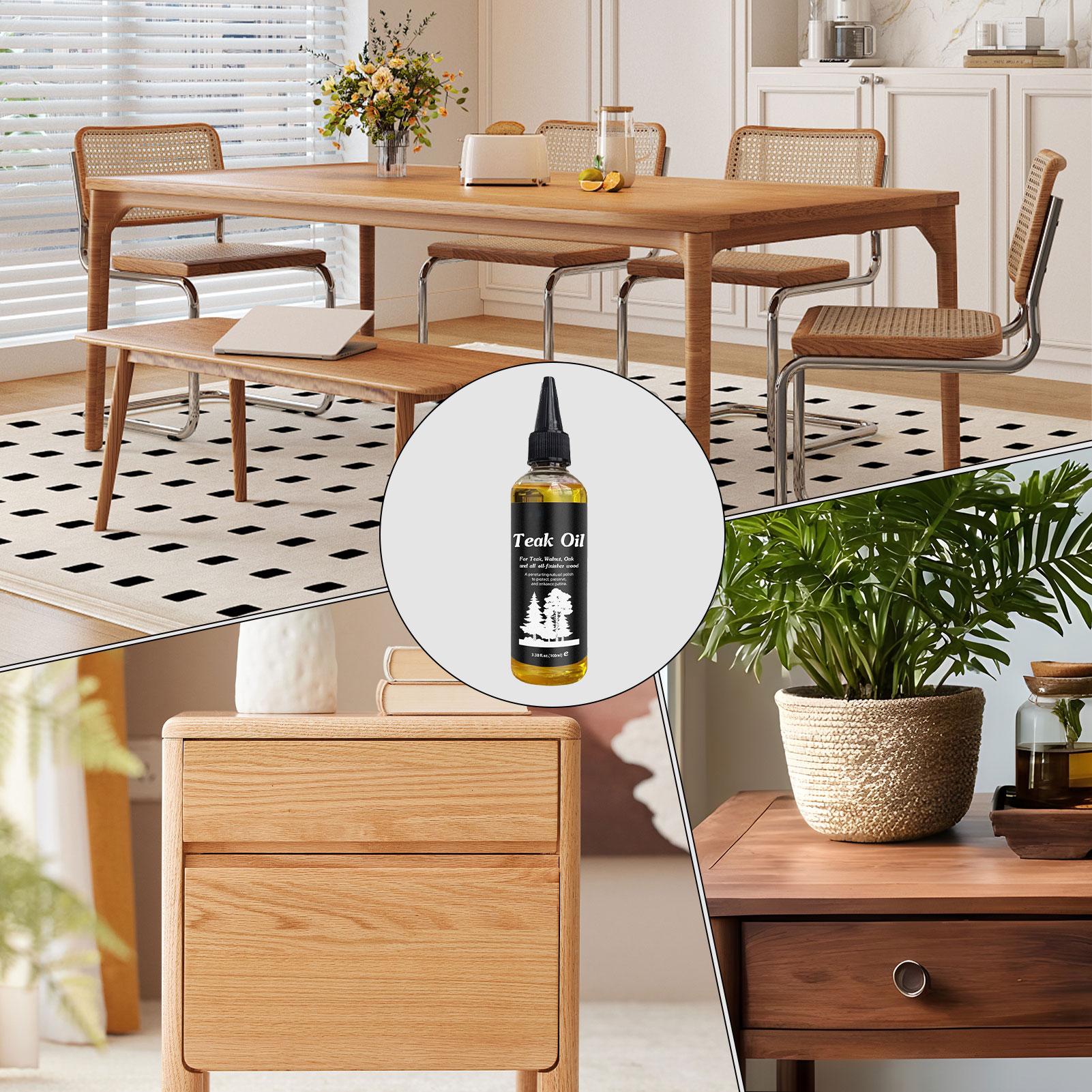 100ml Mobilya Yağı Ahşap Parla - Outdoor Furniture Oil Teak incelemesi ve fiyatı