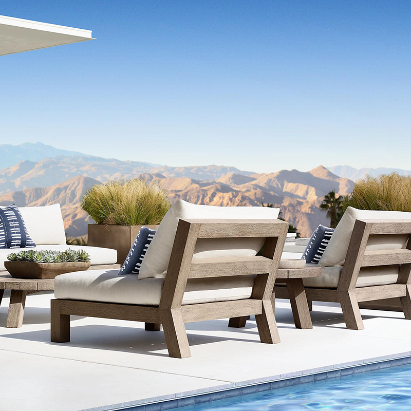 Lüks Su Geçirmez Modern Bahçe  - Outdoor Furniture Teak incelemesi ve fiyatı