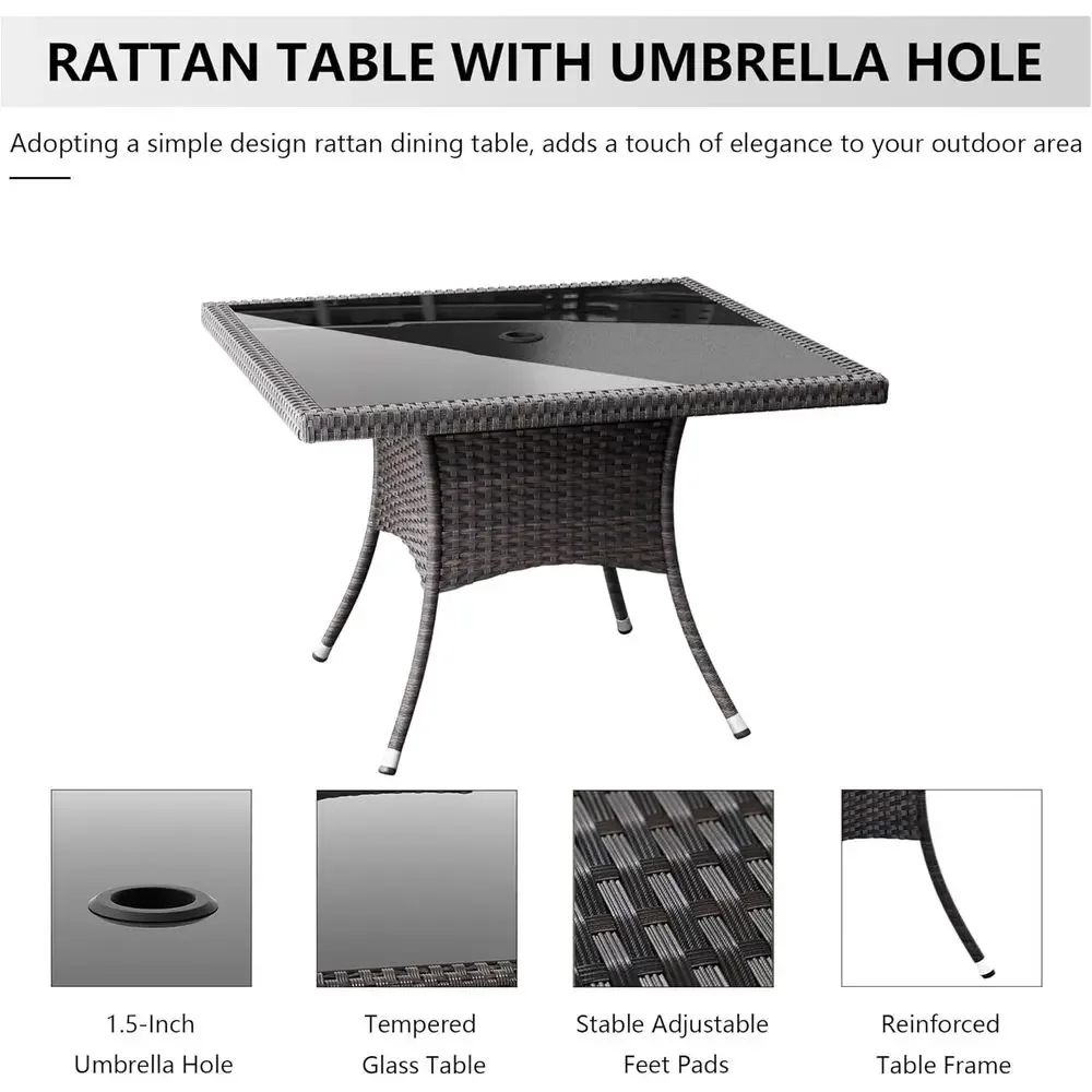 15 Parçalı Rattan Mobilyalı, K - Outdoor Furniture Lounge Set incelemesi ve fiyatı