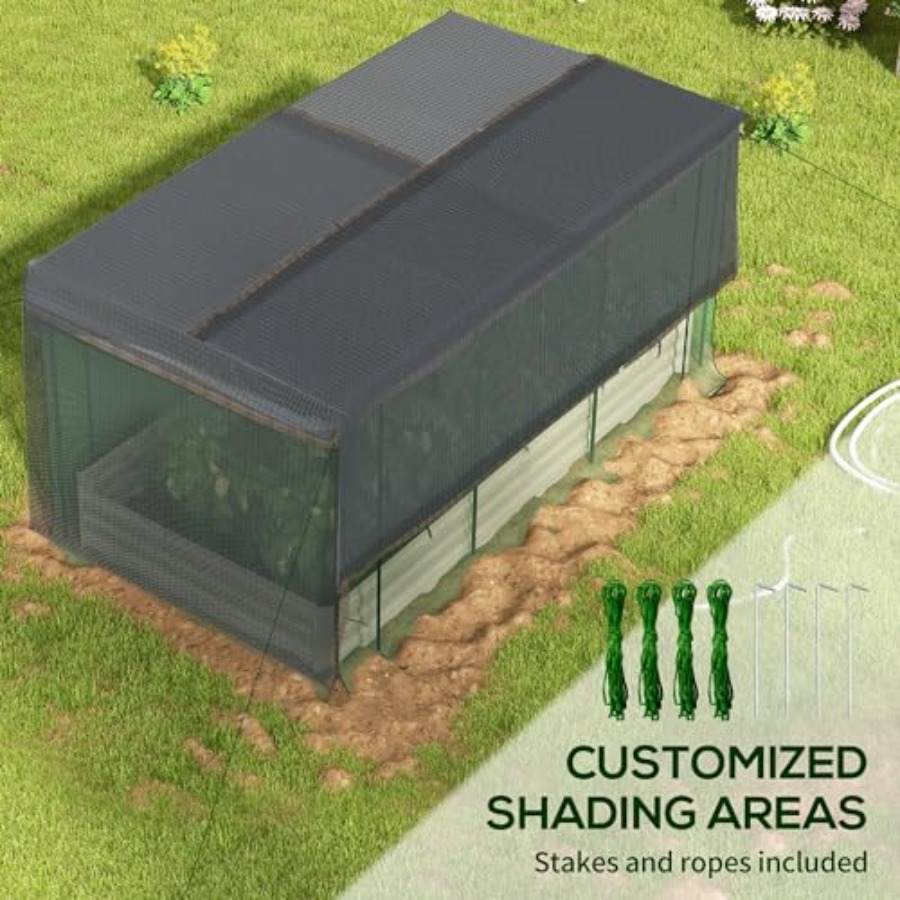 7,3 x 3,4 x 1 ft Galvanizli Yü - Planter Raised Metal incelemesi ve fiyatı