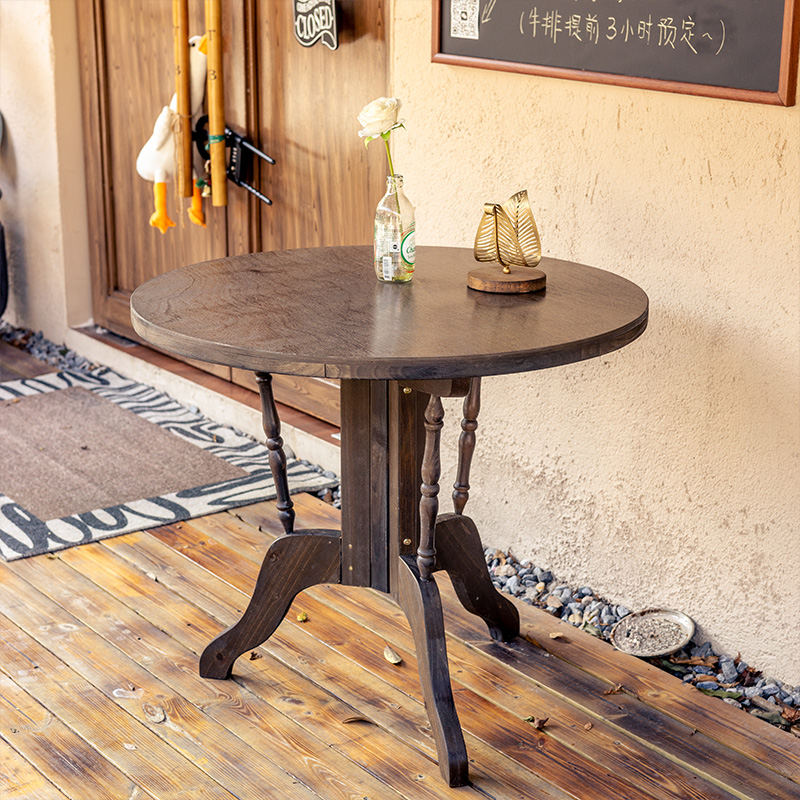 Retro Yemek Masası Yuvarlak Ma - Outdoor Furniture Shop incelemesi ve fiyatı