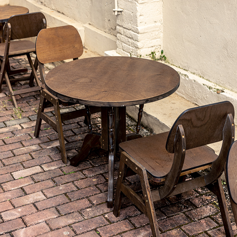 Retro Yemek Masası Yuvarlak Ma - Outdoor Furniture Shop incelemesi ve fiyatı