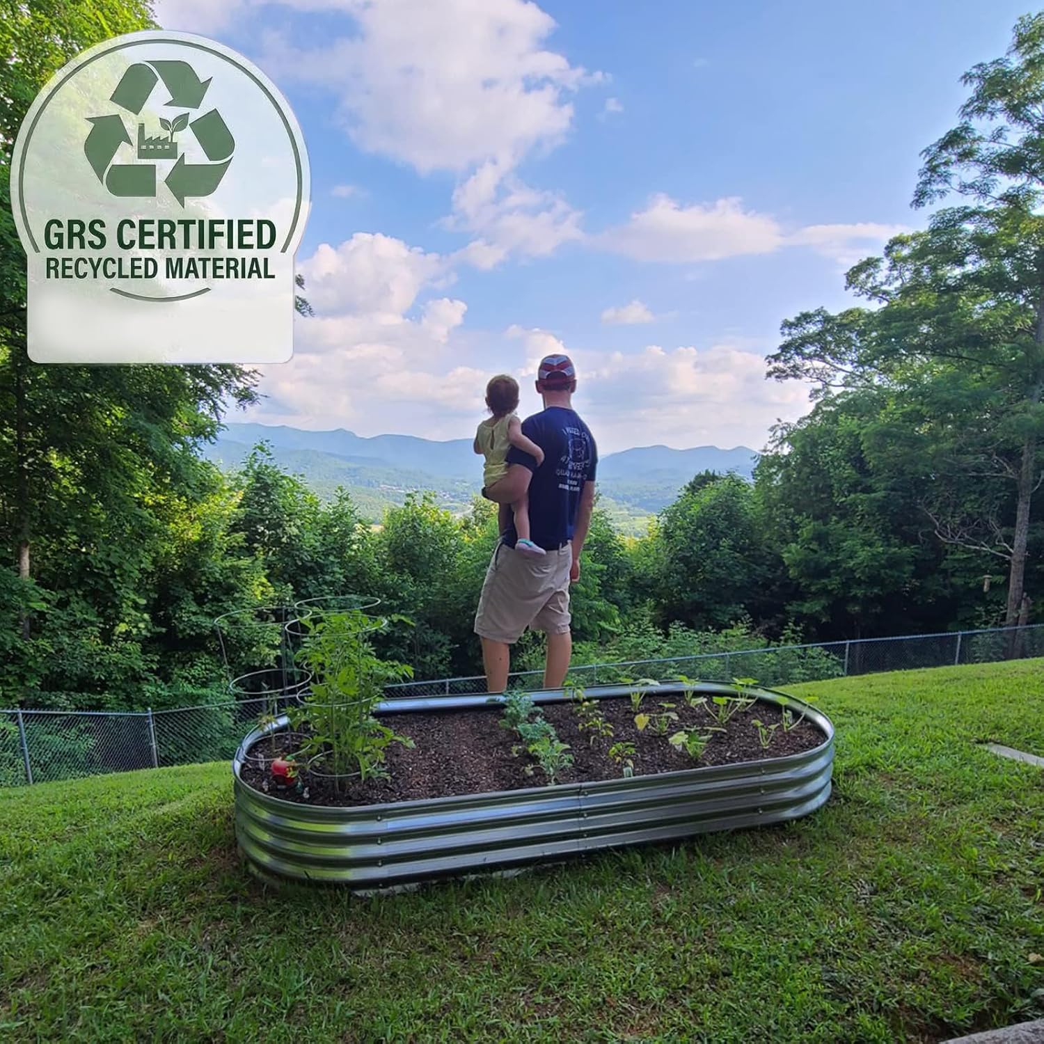 GRS Sertifikalı Galvanizli Dik - Planter Raised Metal incelemesi ve fiyatı