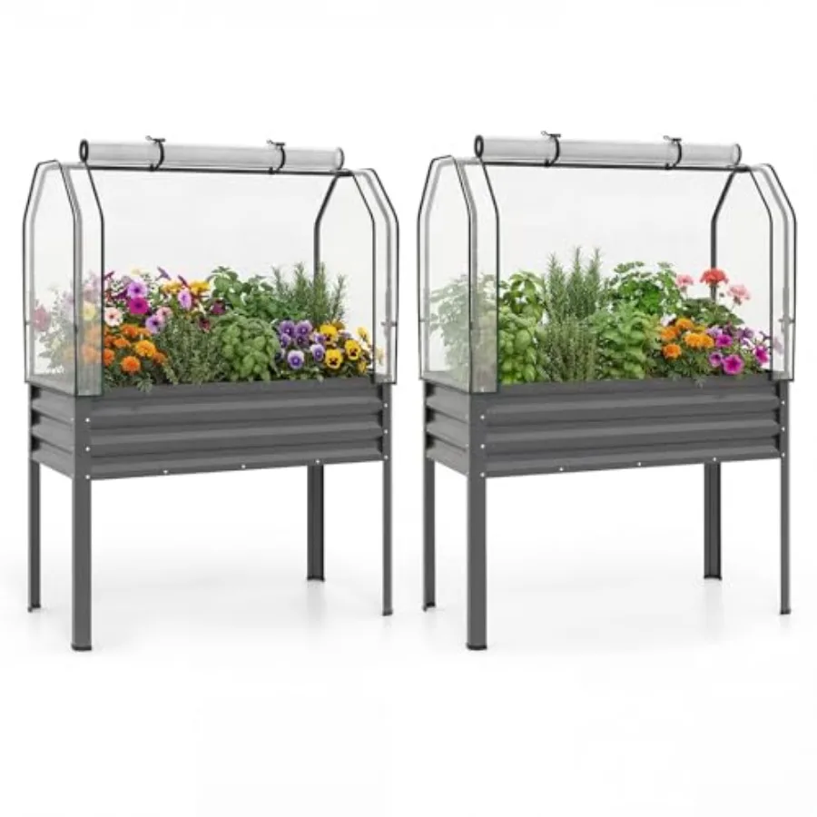 Ayaklı ve Sera Örtüsüyle Birli - Planter Raised Metal incelemesi ve fiyatı