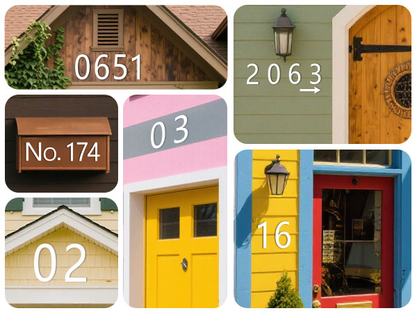 Düz Alüminyum Ev Numaraları Vi - Outdoor Furniture Warehouse incelemesi ve fiyatı