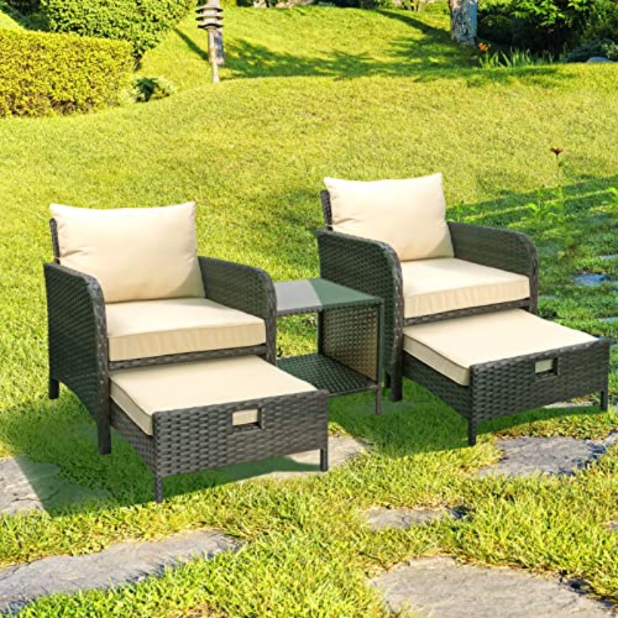 5 Parçalı Balkon Mobilyası, PE - Outdoor Furniture Lounge Set incelemesi ve fiyatı