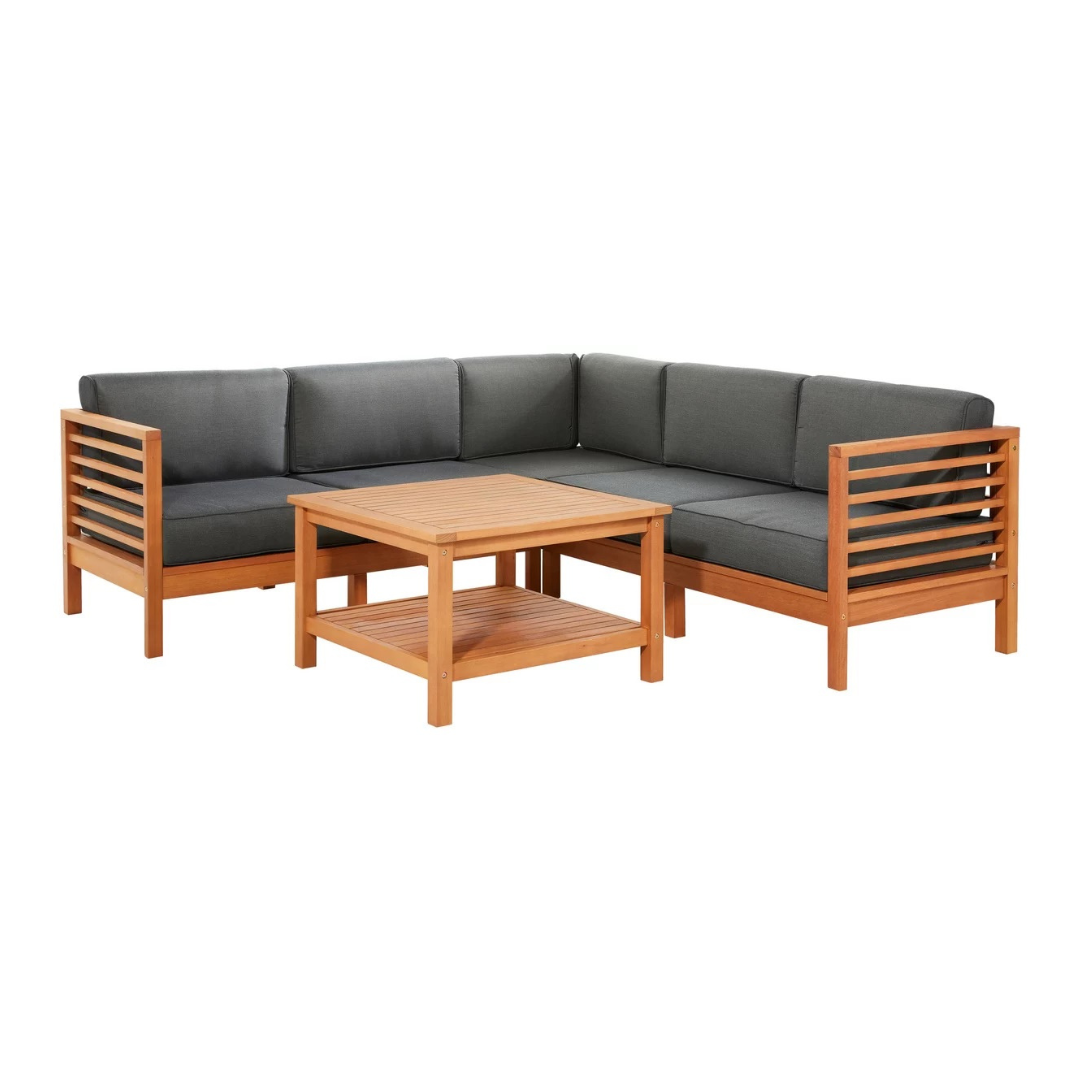 Modern Dış Mekan Tik Ağacı Kan - Outdoor Furniture Warehouse incelemesi ve fiyatı